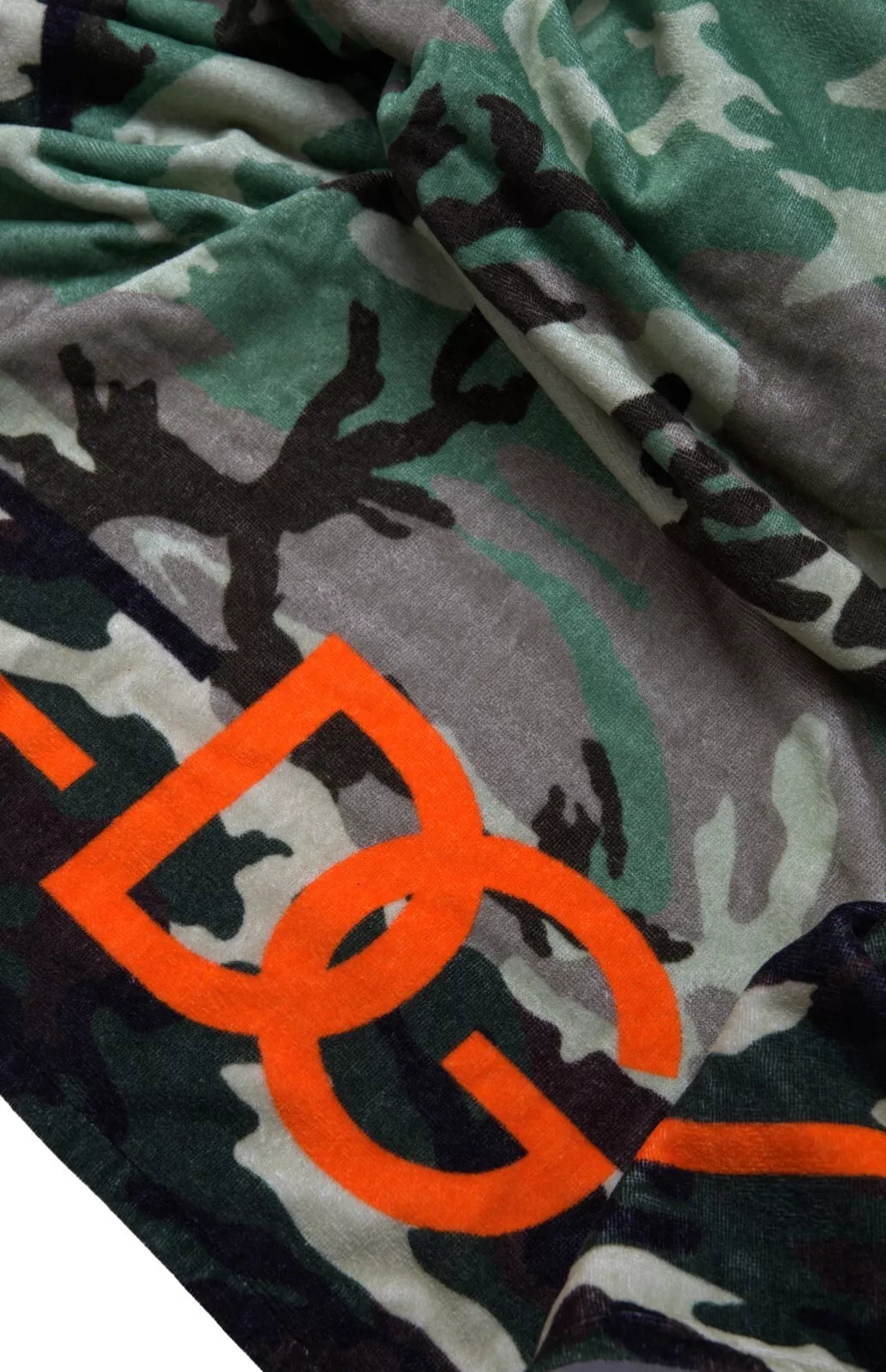 Dolce & Gabbana Flerfarvet Trykt Bomulds Wrap Sjaltørklæde