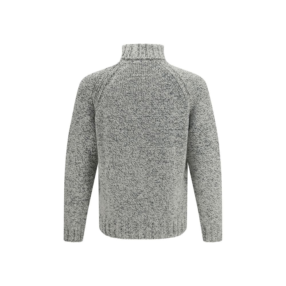 ZEGNA Hvid Cashmere Rullekrave