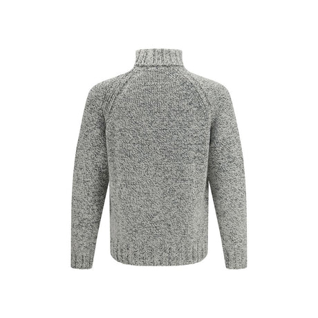 ZEGNA Hvid Cashmere Rullekrave
