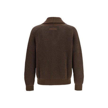 ZEGNA Brun Cashmere Cardigan