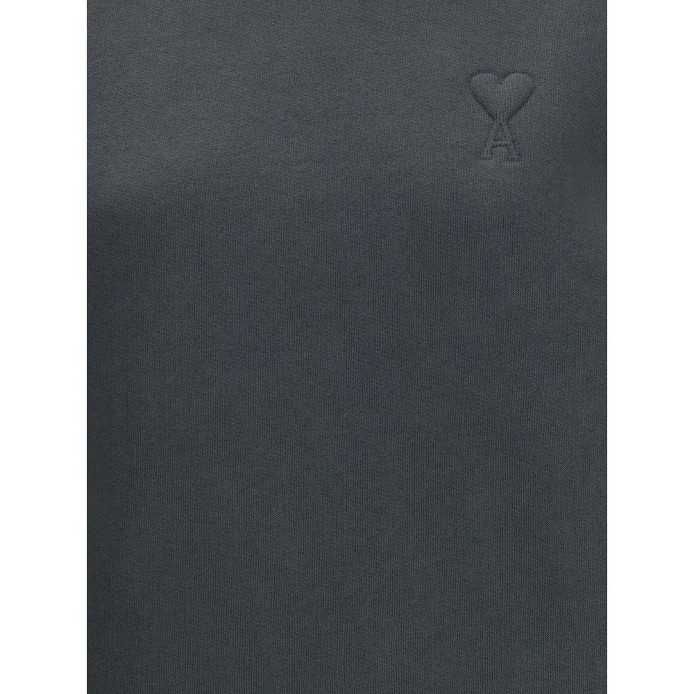 Ami Paris grå bomuldssweatshirt
