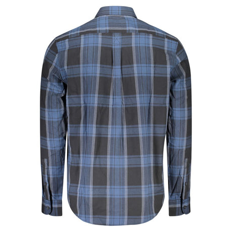 Timberland Blue Cotton Men Shirt