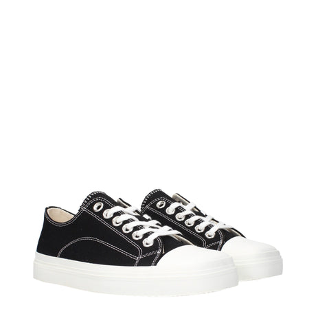 Moschino sorte low-top sneakers i stof