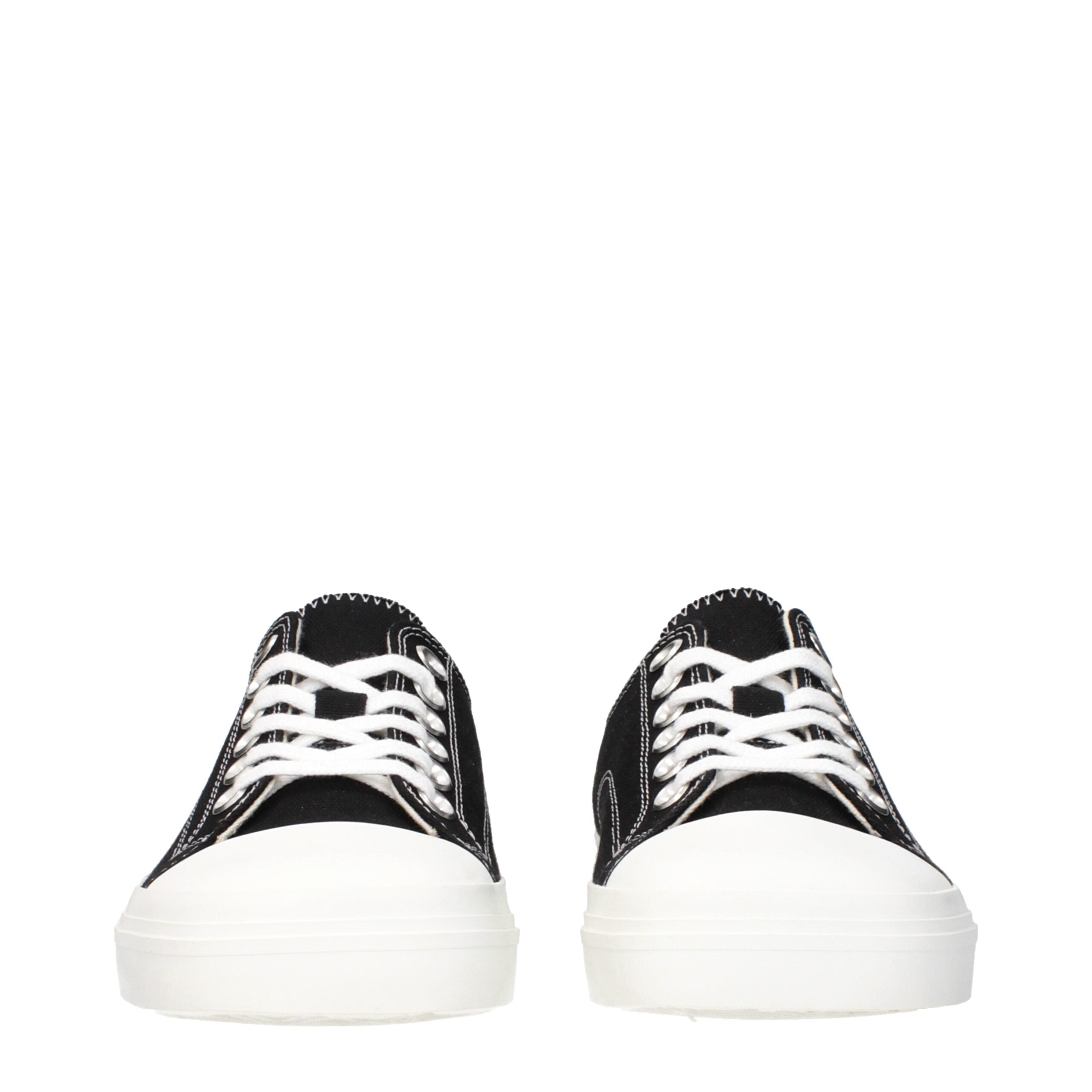 Moschino sorte low-top sneakers i stof