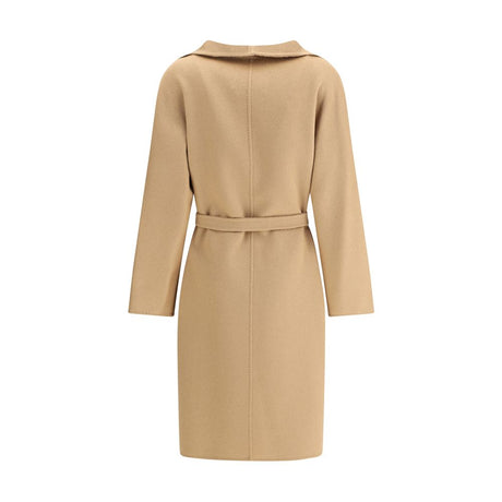 Max Mara Beige Cashmere Frakke