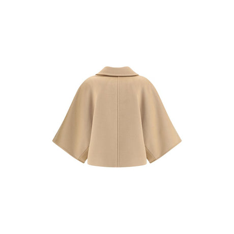 Max Mara Beige Uldfrakke