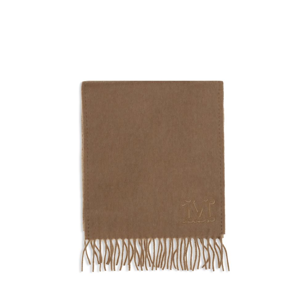 Max Mara Brown Camel Hair  Scarf