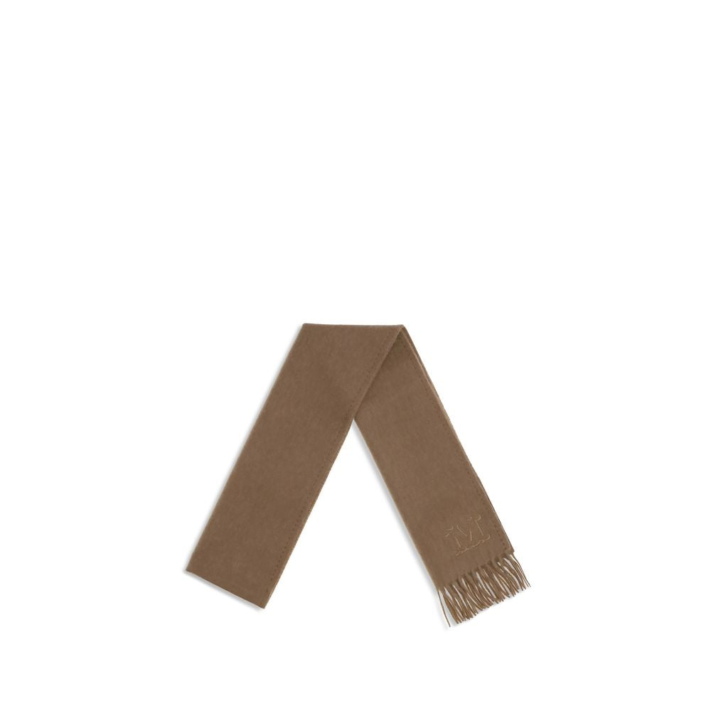 Max Mara Brown Camel Hair  Scarf