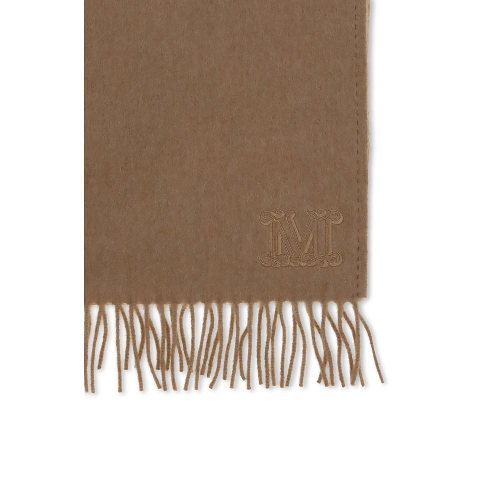 Max Mara Brown Camel Hair  Scarf