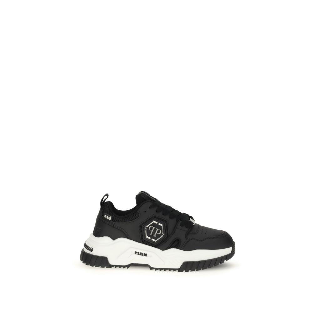 Philipp Plein sorte polyester atletiske sneakers