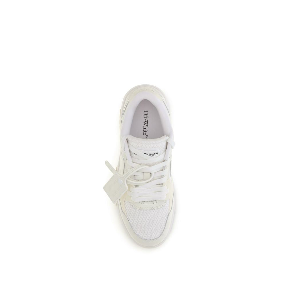 Off-White Hvide Kalveskinds Bos Taurus Lave Sneakers