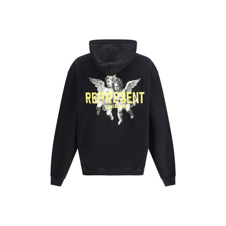 Represent Black Cotton Sweatshirt