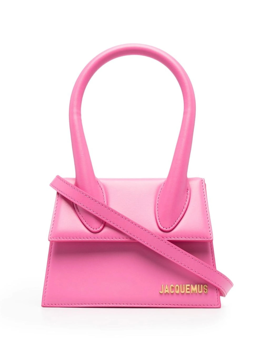 Jacquemus Pink Le Chiquito Moyen taske