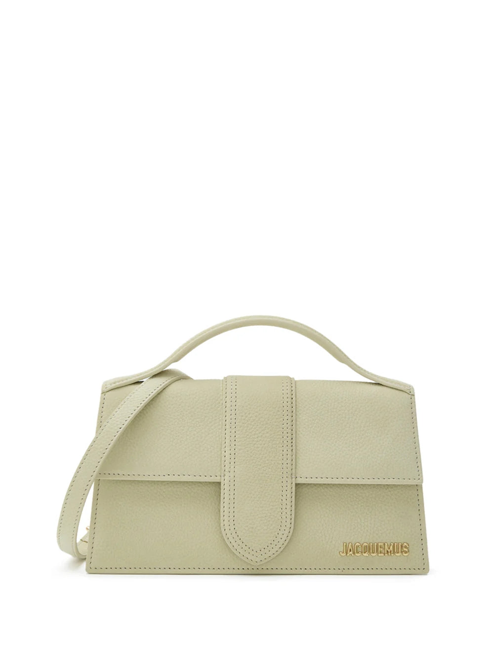 Jacquemus Beige tekstureret Le Grand Bambino taske