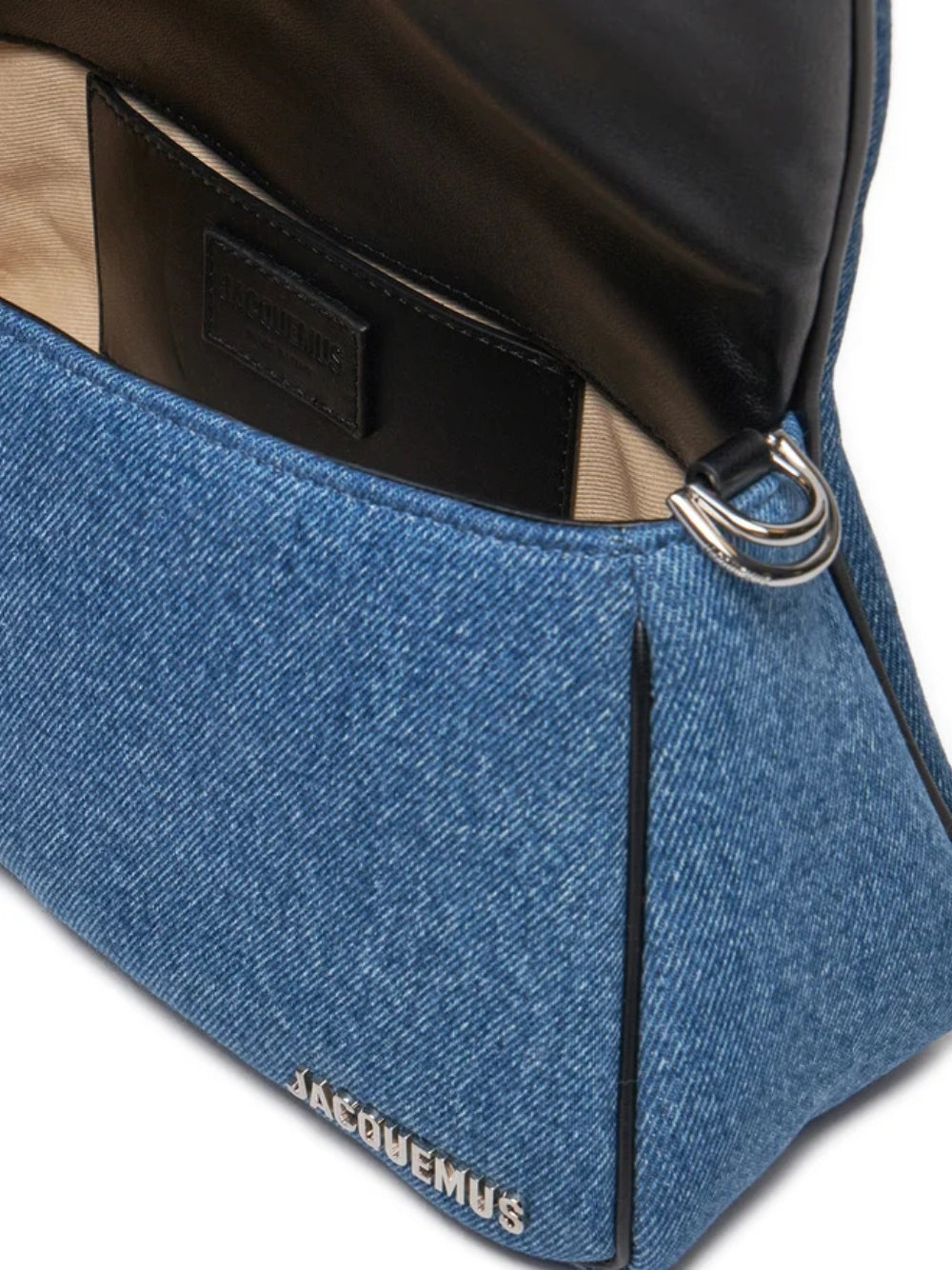 Jacquemus Denim Le Bambimou håndtaske