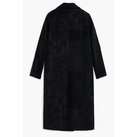 Desigual Black Polyester Women Coat