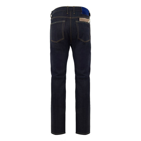 Jacob Cohen Blue Polyester Tapered Jeans