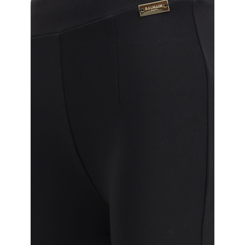 Balmain Jersey stirrup leggings