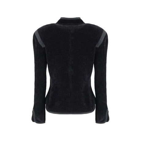 Giorgio Armani Silk Blazer with decorative metal shank buttons