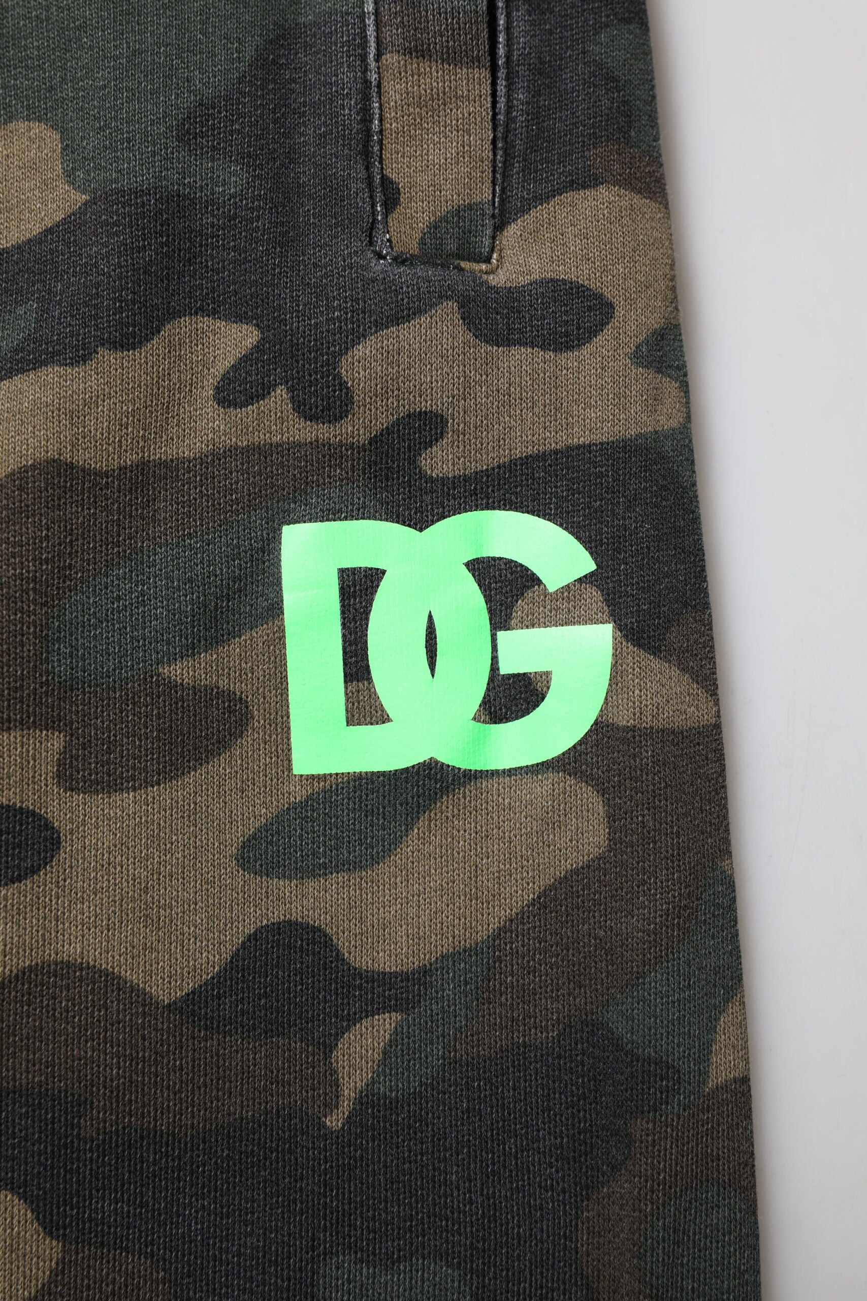 Dolce &amp; Gabbana Flerfarvede Camouflage Bomuld Herre Joggingbukser