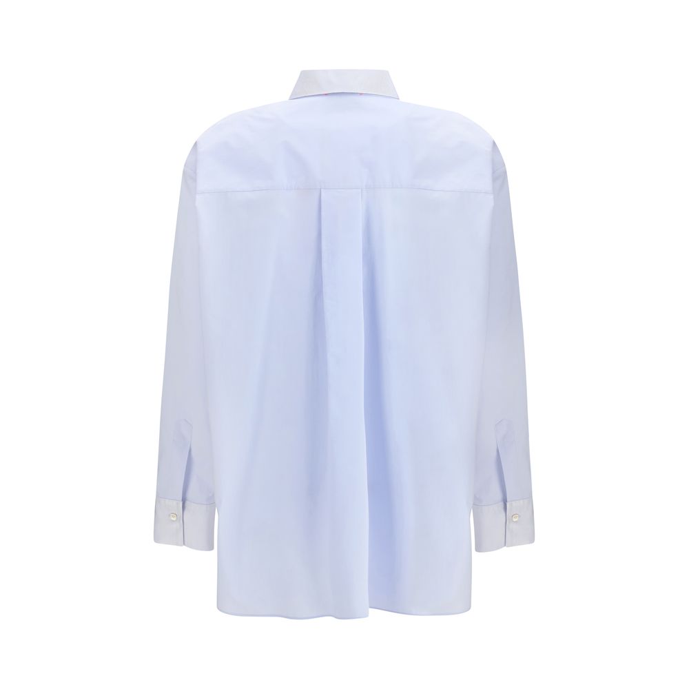 Forte_Forte Light Blue Cotton Dress Shirt