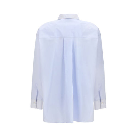 Forte_Forte Light Blue Cotton Dress Shirt