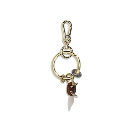 Benedetta Bruzziches Multicolor Metal Keychain