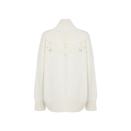 Chloé Hvid Uldtrøje