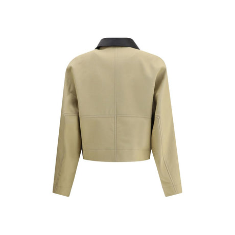 Givenchy Cropped Bomuld og Uld Caban