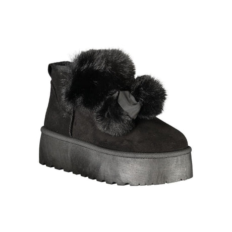 Laura Biagiotti Sort polyester Damestøvle