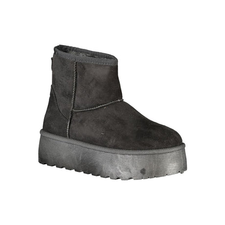 Laura Biagiotti Sort polyester Damestøvle