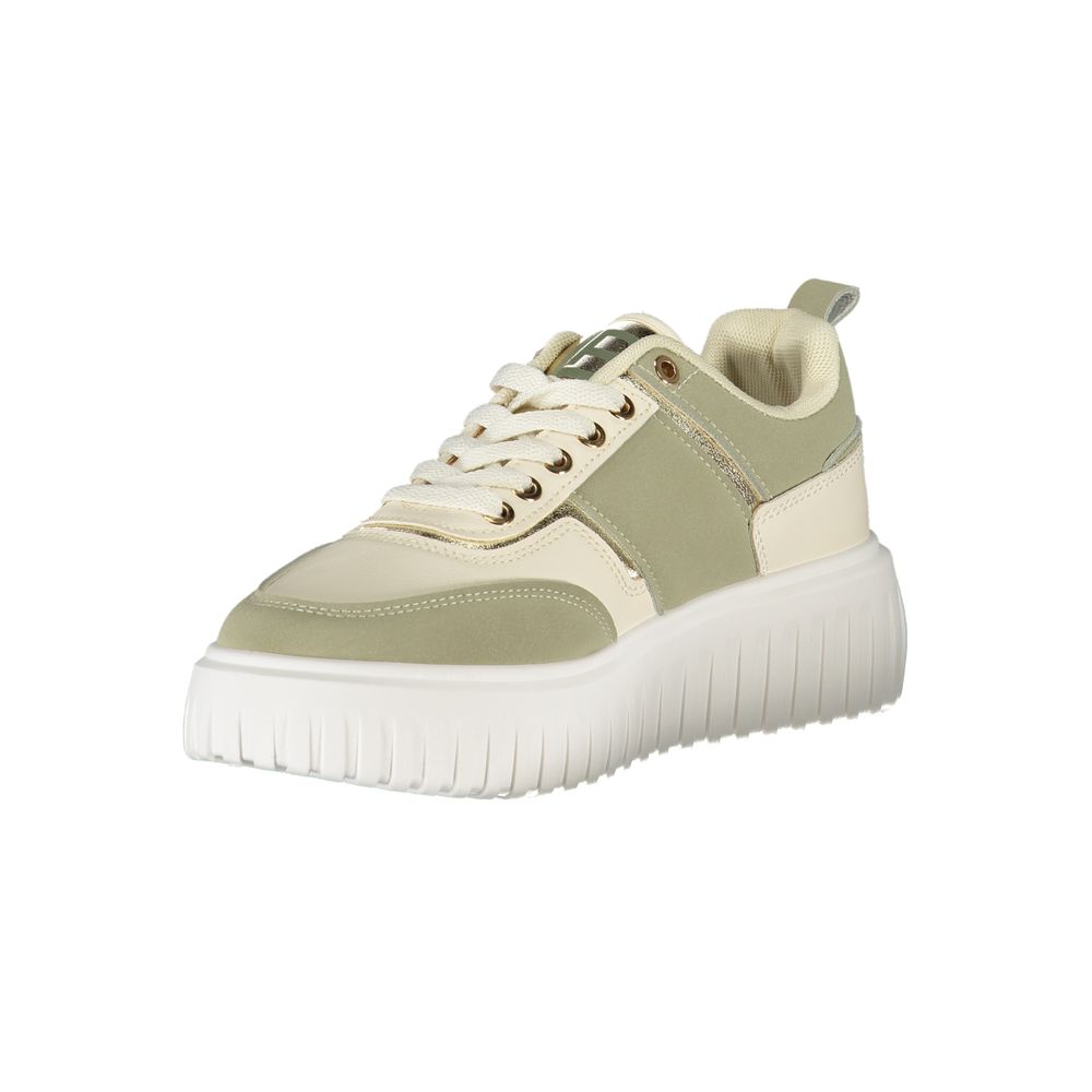 Laura Biagiotti Grøn Polyester Dame Sneaker