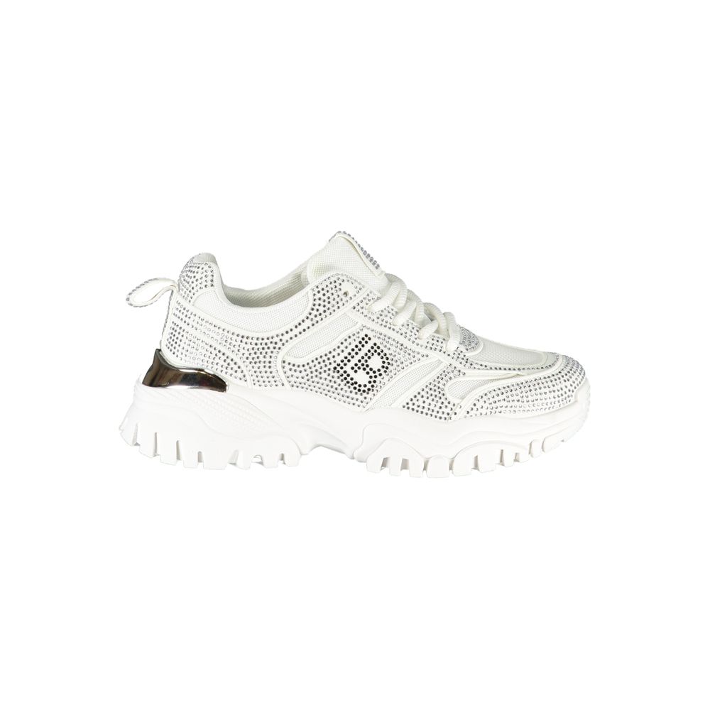 Laura Biagiotti Hvid Polyester Sneaker til kvinder