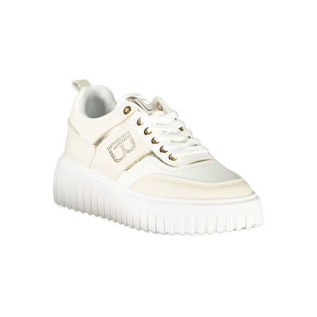 Laura Biagiotti Beige polyester sneaker til kvinder