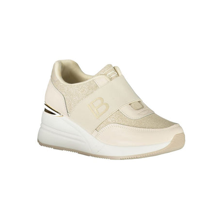 Laura Biagiotti Beige polyester sneaker til kvinder