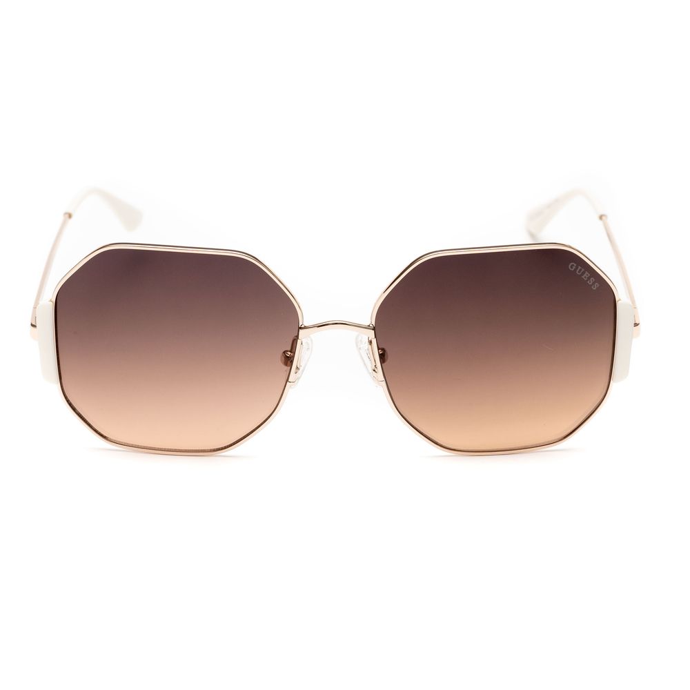 Guess Gold Metal Sunglasses