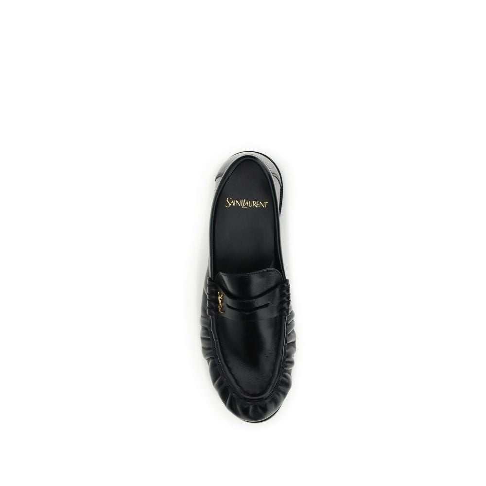 Saint Laurent Sorte Lam Ovis Aries Aries Slip-On Loafers