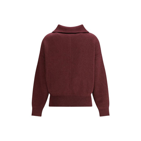Marant Étoile Bordeaux Bomuldscardigan