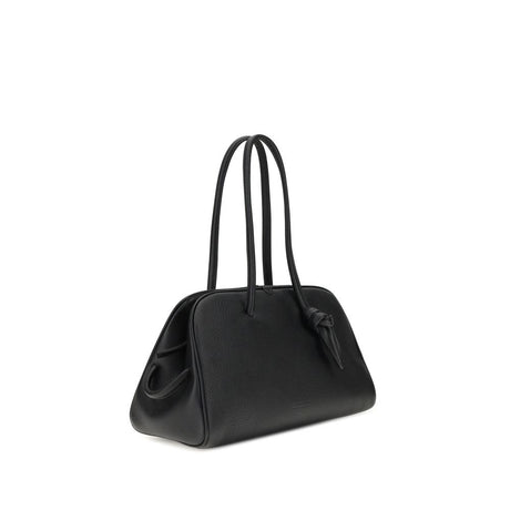 Jacquemus Black Calf Leather Bos Taurus Handbag
