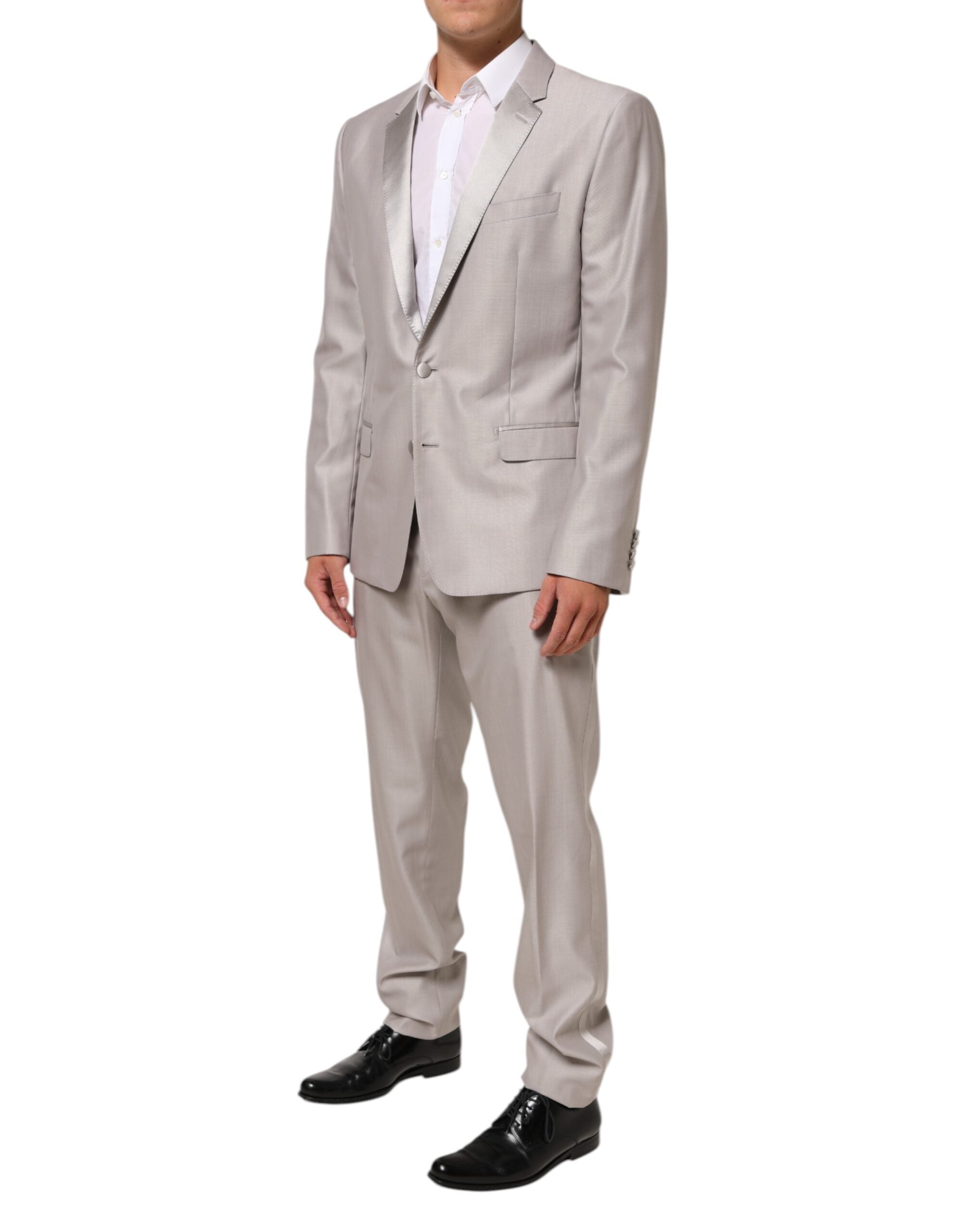 Dolce &amp; Gabbana Lysegrå Uld 2-delt MARTINI Formelt Suit