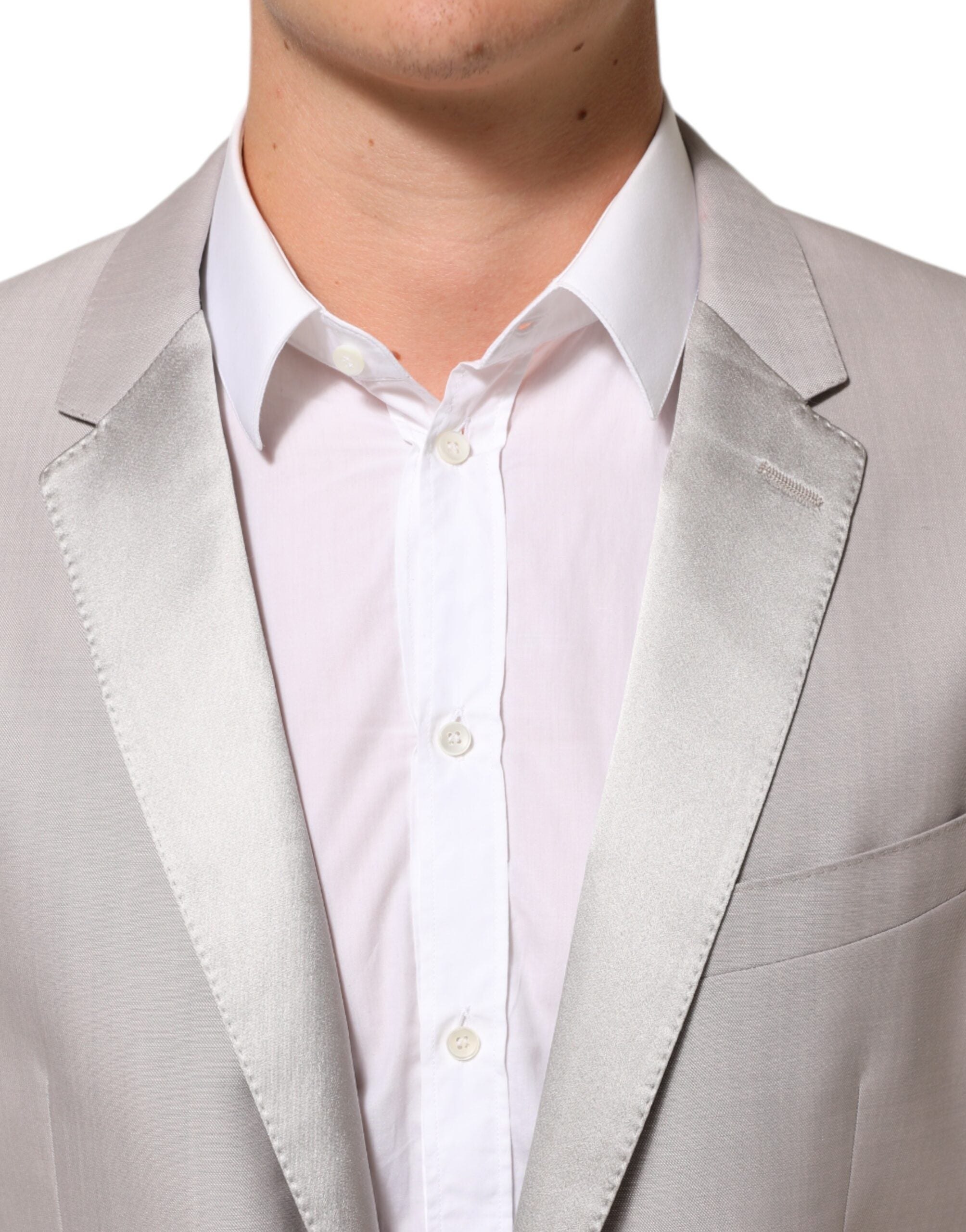 Dolce &amp; Gabbana Lysegrå Uld 2-delt MARTINI Formelt Suit