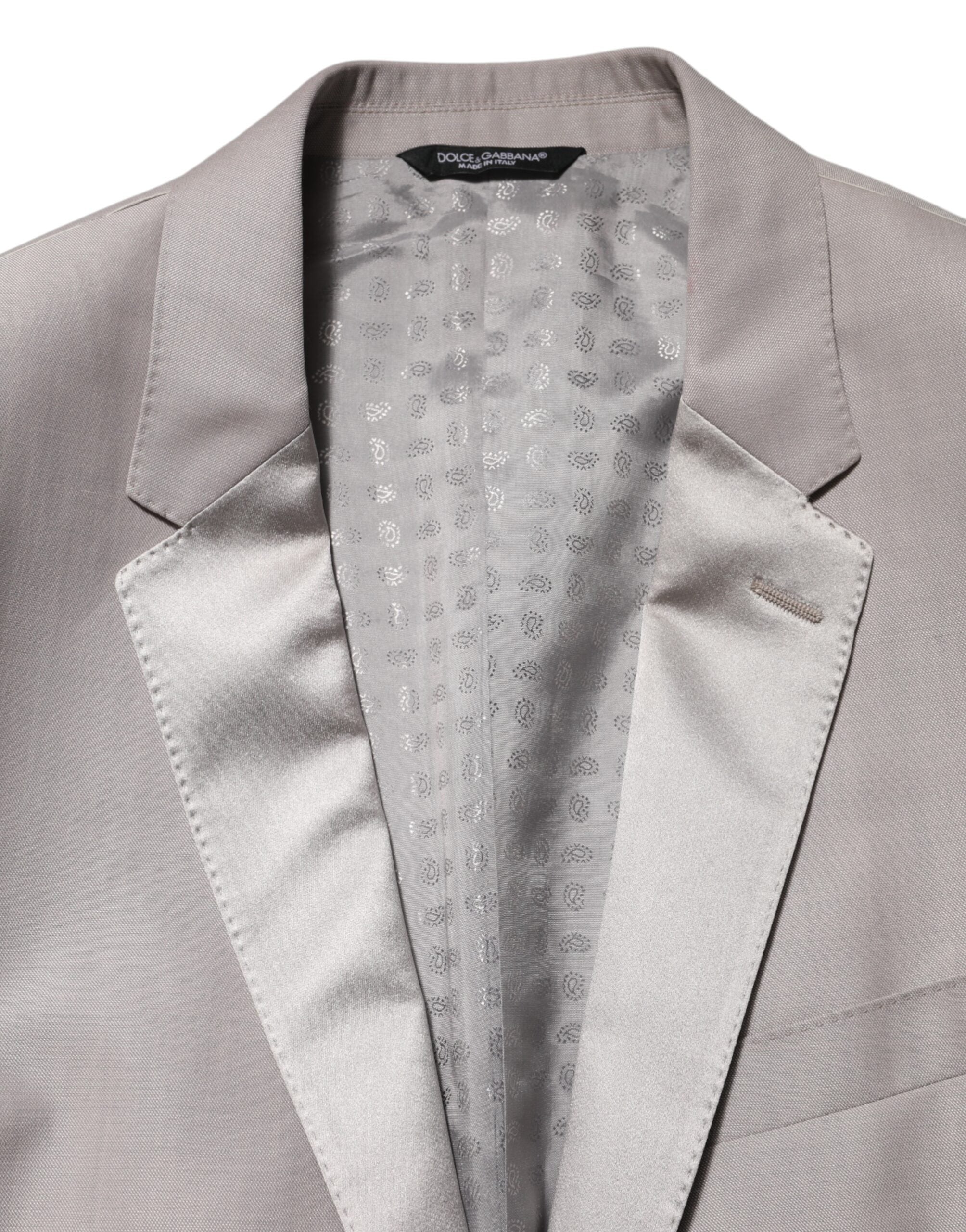 Dolce &amp; Gabbana Lysegrå Uld 2-delt MARTINI Formelt Suit