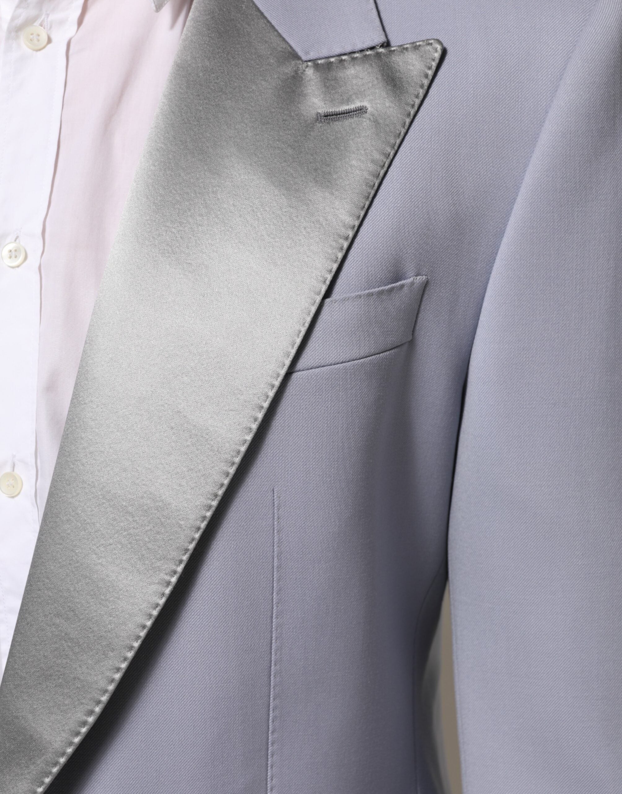 Dolce & Gabbana Grå Uld SICILIA 2 Knapper Herrejakkesæt Blazer