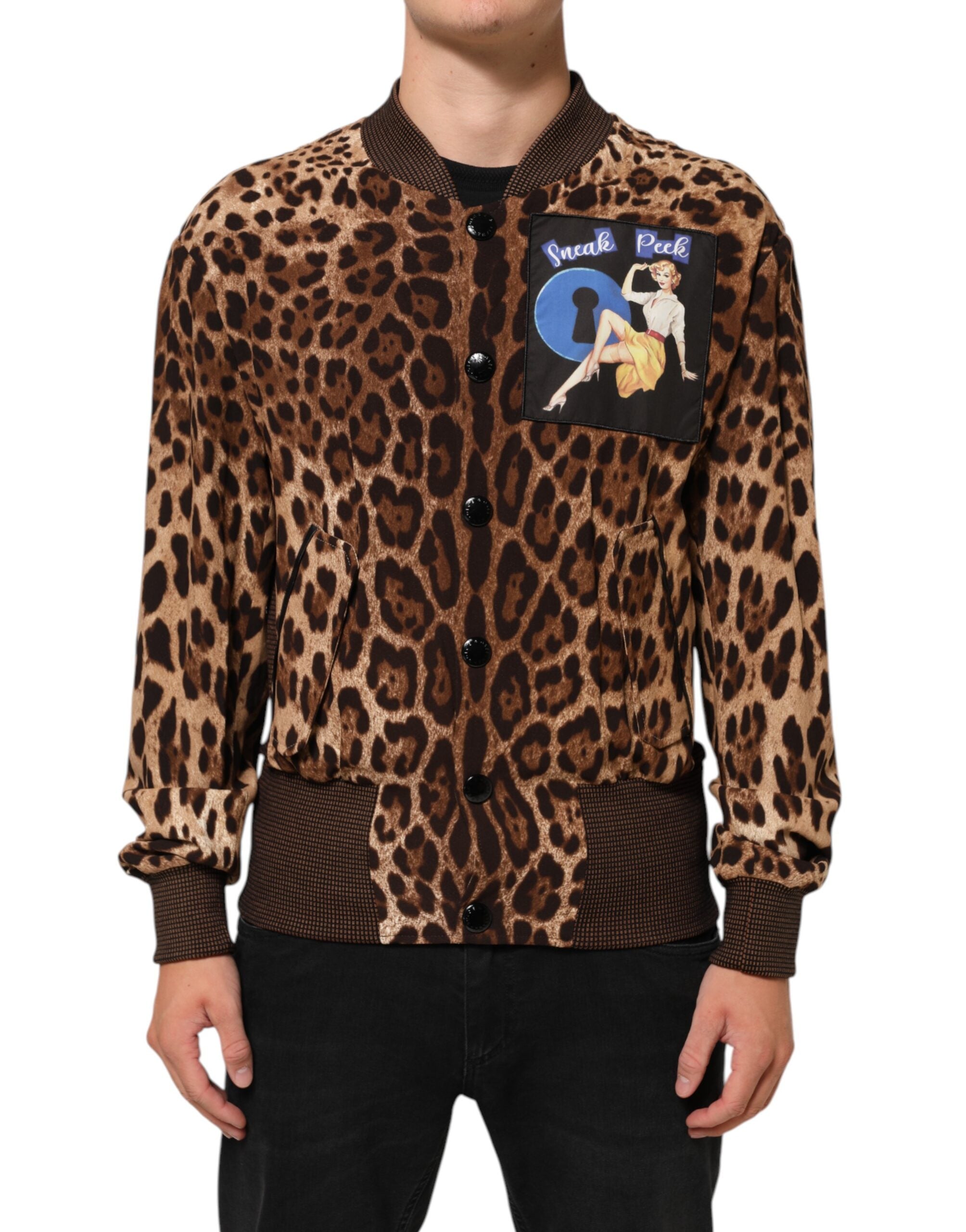 Dolce & Gabbana Brun Leopardprint 