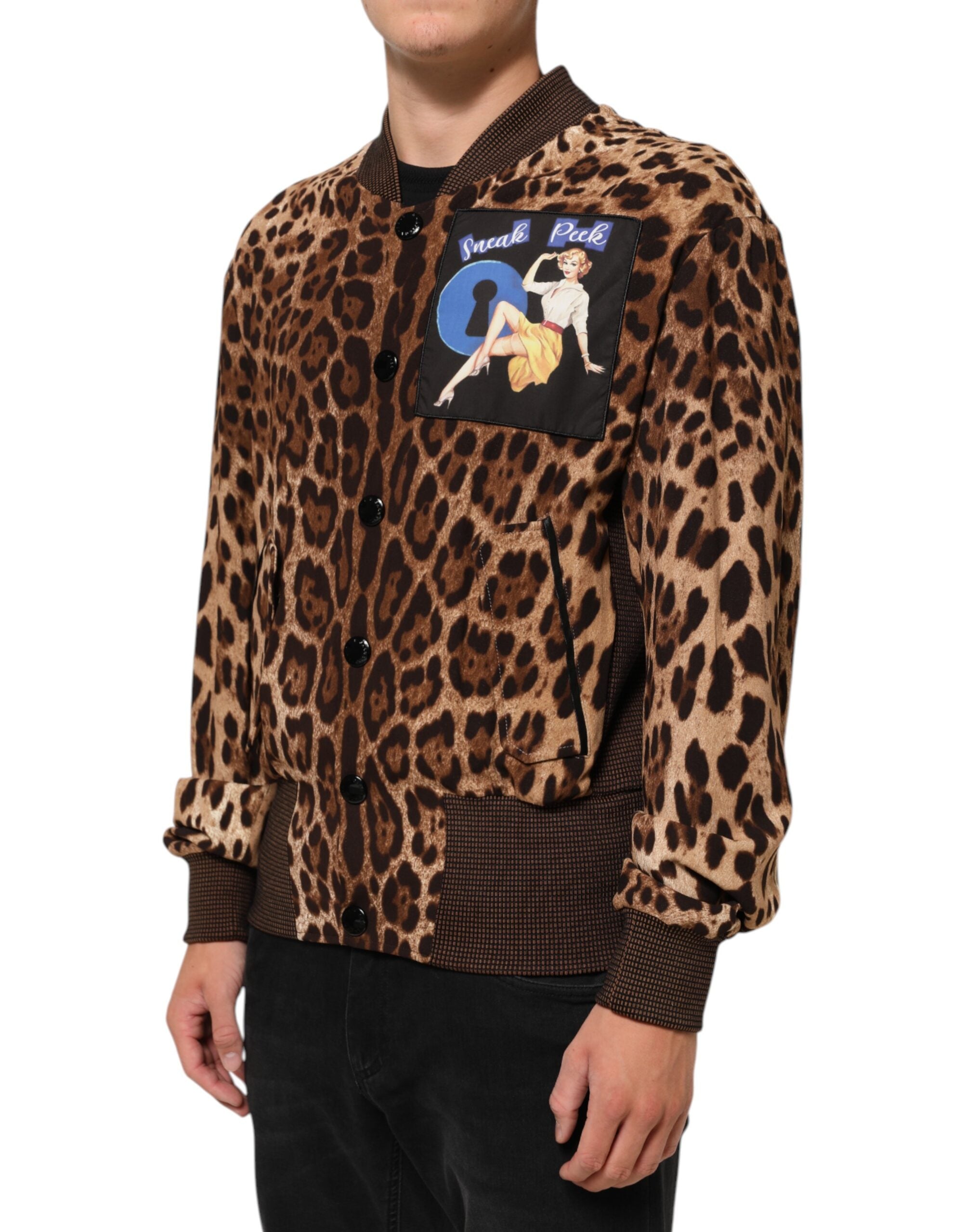 Dolce & Gabbana Brun Leopardprint 