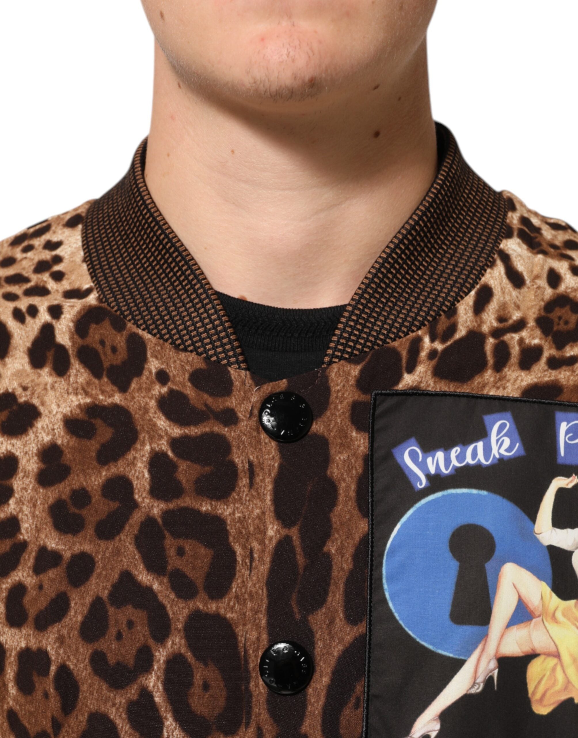Dolce & Gabbana Brun Leopardprint 