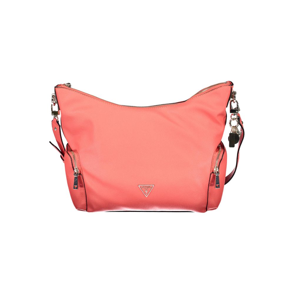 Guess Jeans Pink Polyethylene håndtaske