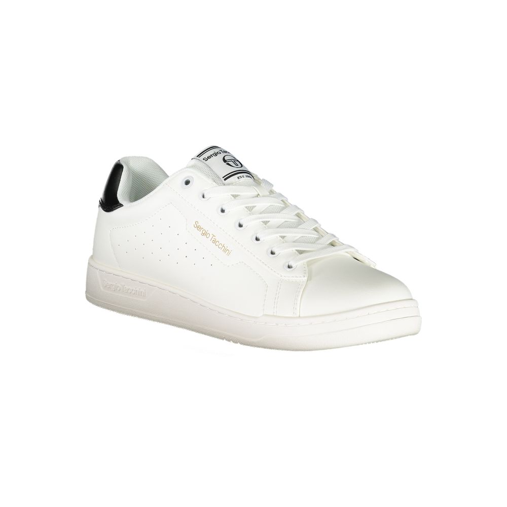 Sergio Tacchini Hvide Polyester Sneaker