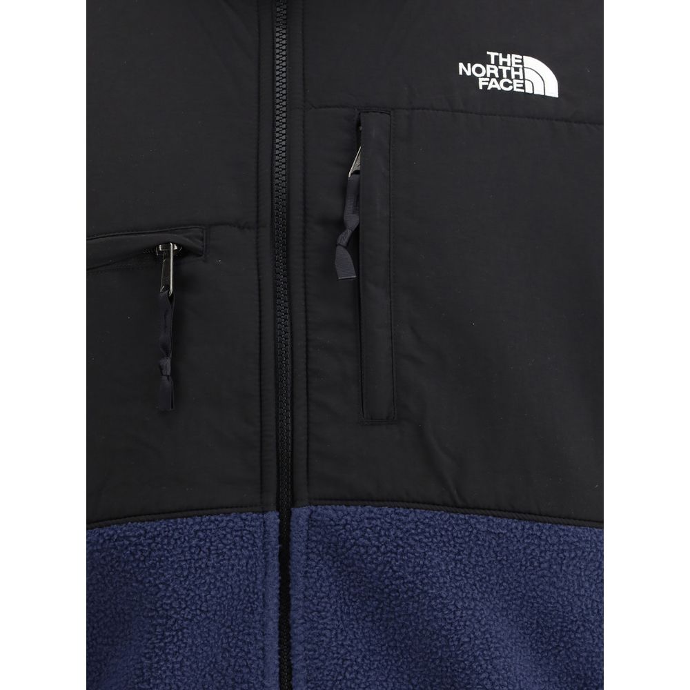 The North Face Blå Polyester Lang Jakke