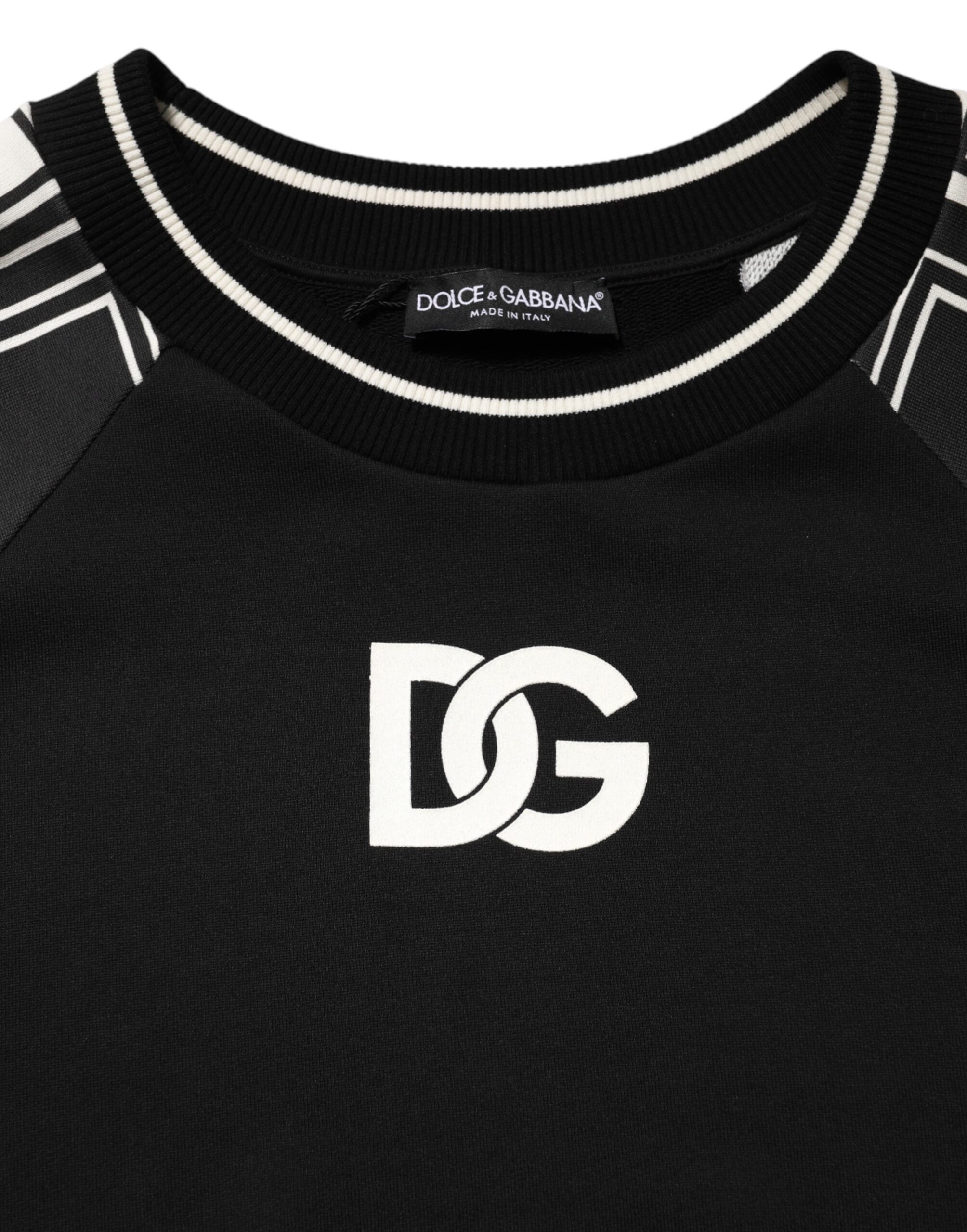 Dolce & Gabbana Sort Magnificent DG Logo Sweatshirt